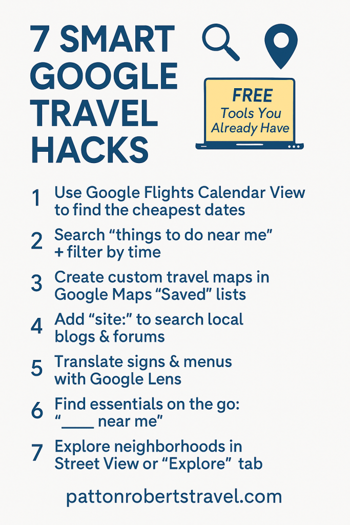 7 Google Hacks List